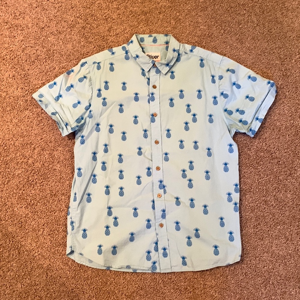 Pineapple Collared Shirt
